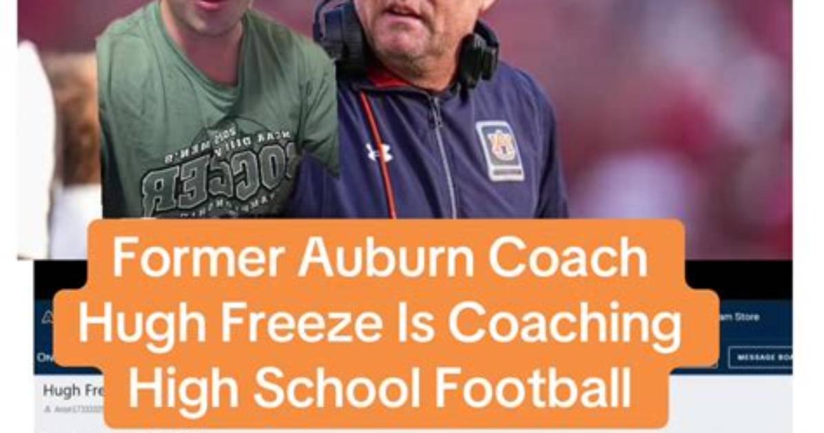 Who Is Hugh Freeze, the High School Football Coach? His Wife and Family